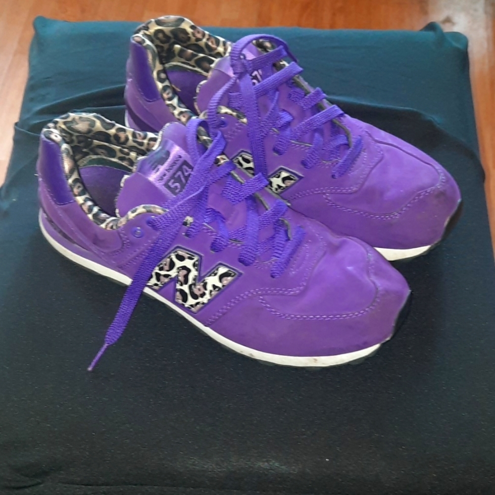 Purple New Balance Sneakers